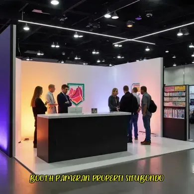 Booth Pameran Properti Situbondo